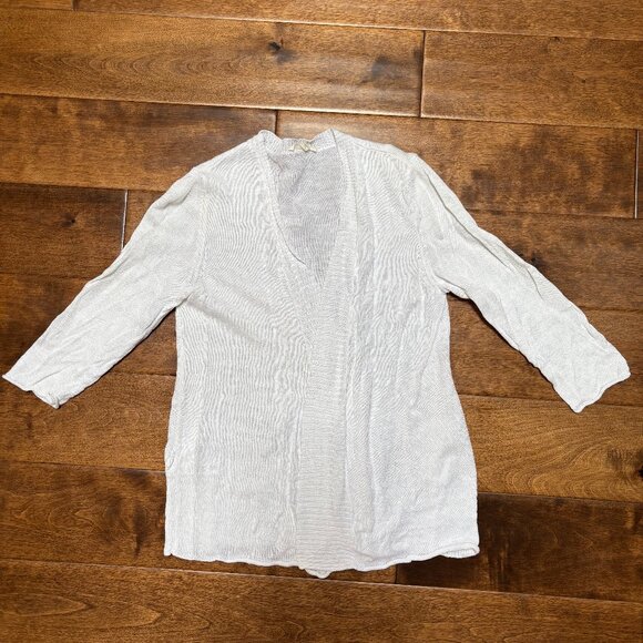 Eileen Fisher | Linen Cardigan - Picture 1 of 4